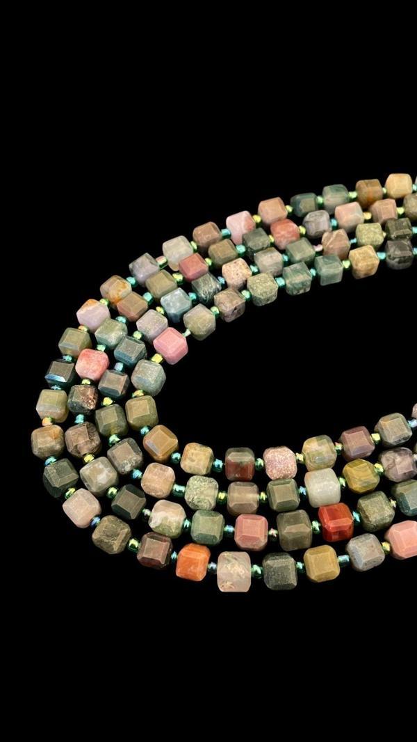 7x7 MM Hint Akik Taşı Dizi - Image 1