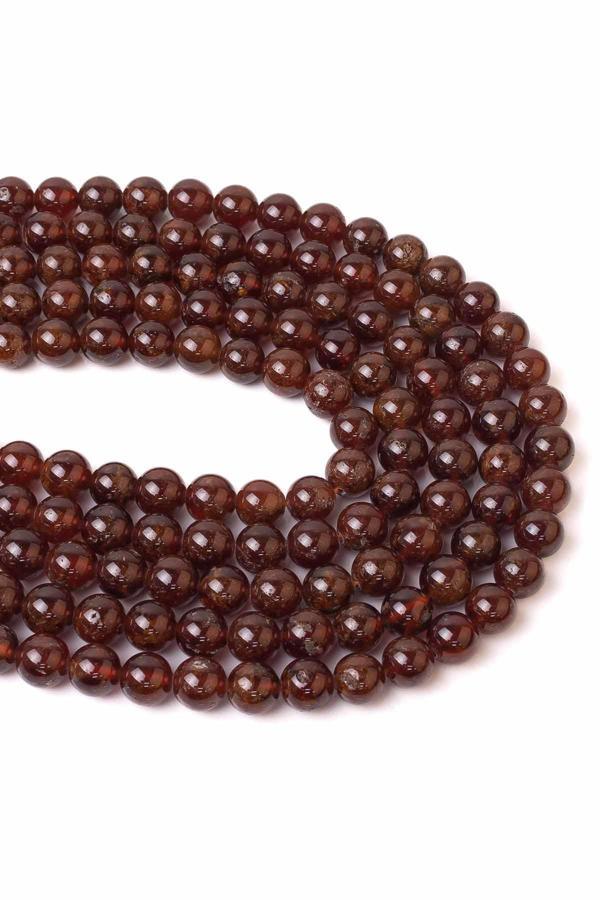 8 MM Lal (Granat) Taşı Dizi - Image 1