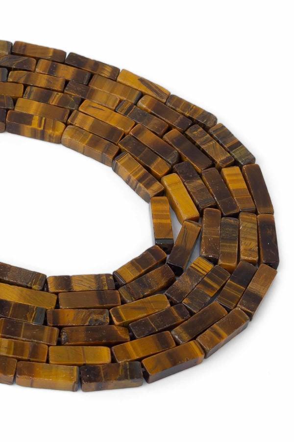 13X4 MM Kaplan Gözü Taşı Dizi - Image 1