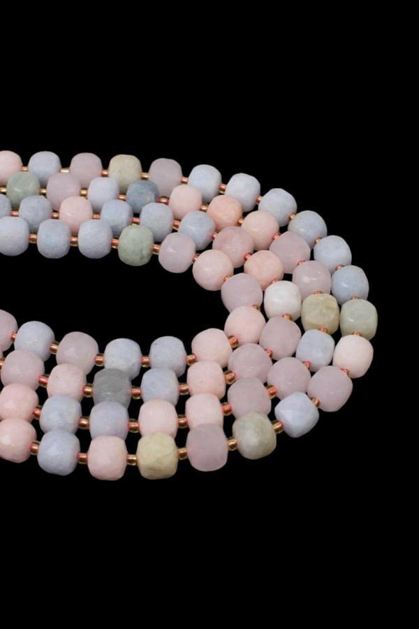 8X8 MM Morganit Taşı Dizi - Image 1