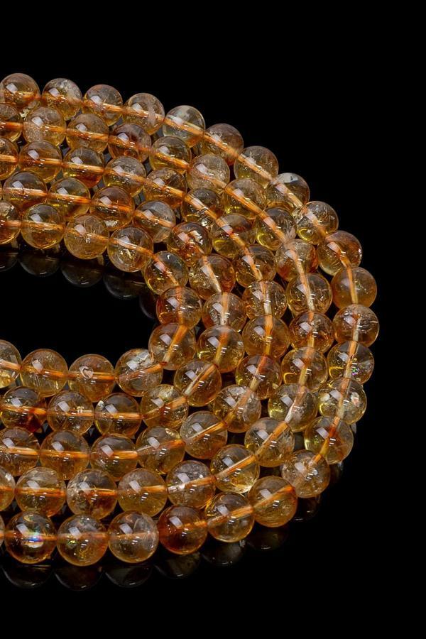 8 MM Sitrin Taşı Dizi AAAA - Image 1