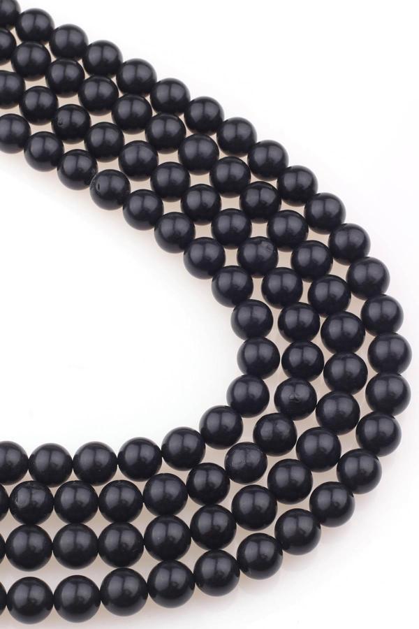 10 MM Şungit Taşı Dizi - DZ3842 - Image 1