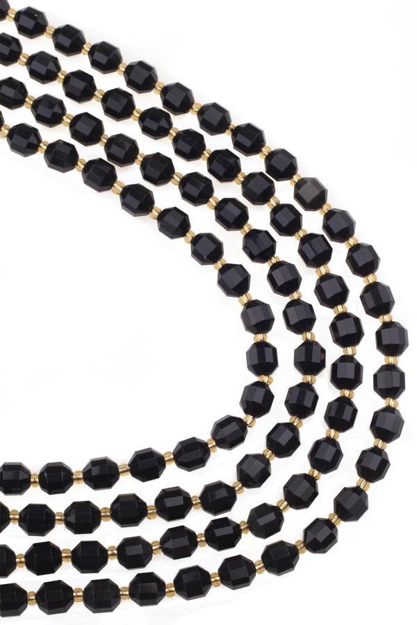 8X6 MM Obsidyen Taşı Dizi - DZ3748 - Image 1