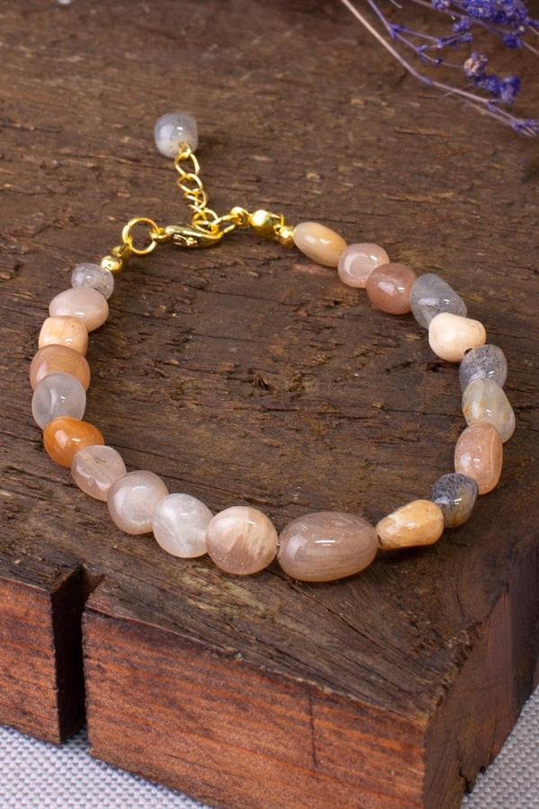 Güneş Taşlı Doğal Taş Bileklik - Image 1