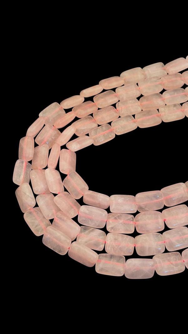 10x14 MM Pembe Kuvars Taşı Dizi - Image 1