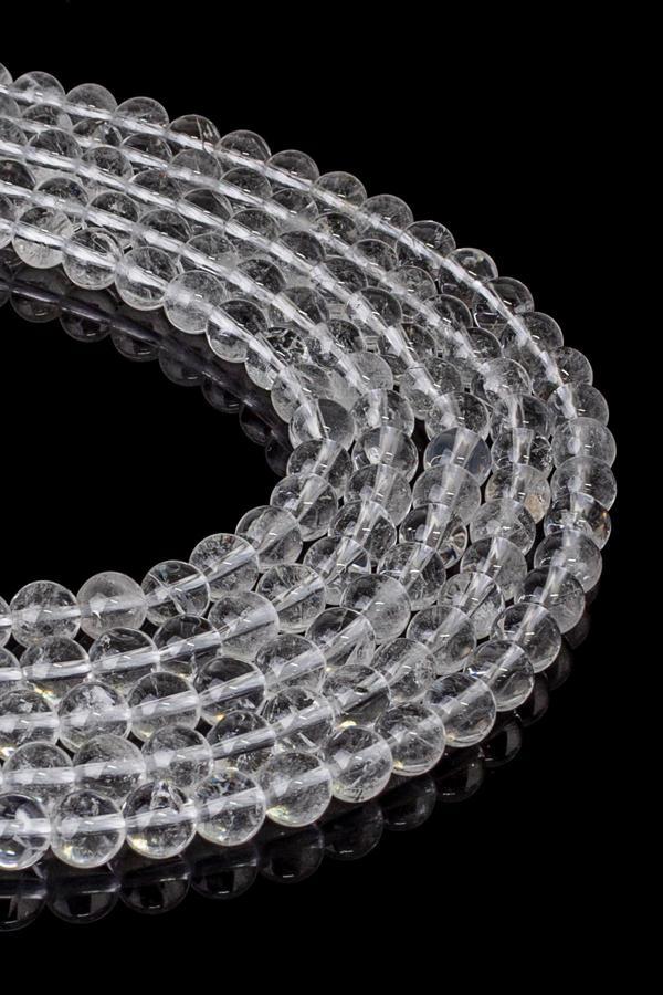8 MM Kristal Kuvars Taşı Dizi - DZ2885 - Image 1