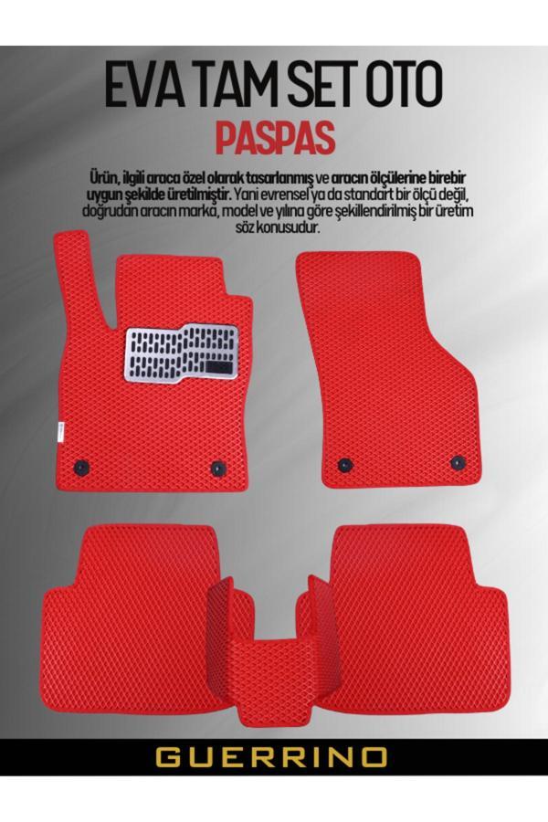 Guerrino Citroen C4-Picasso-(2013-2022) İçin Eva İç Paspas Takımı (Metal Topukluk Dahil) - Image 1