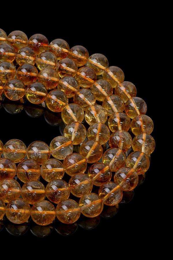 10 MM Sitrin Taşı Dizi AAAA - Image 1