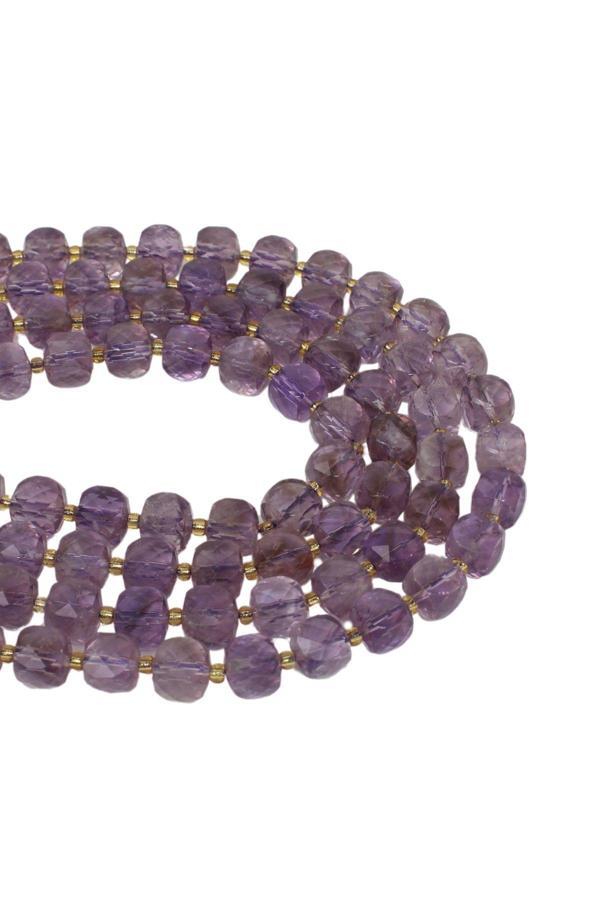 8X8 MM Ametist Taşı Dizi - Image 1