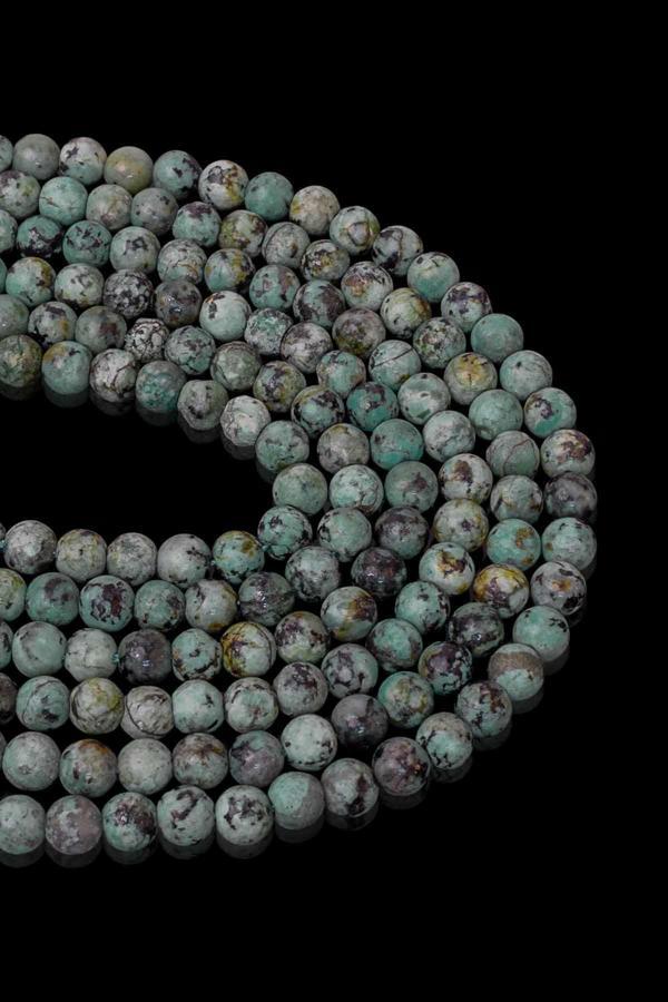 6 MM Afrika Turkuaz Taşı Dizi - Image 1