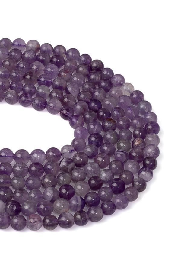 6 MM Ametist Taşı Dizi - Image 1