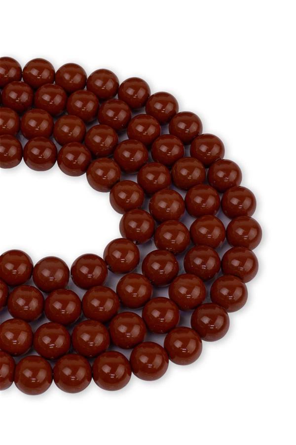 10 MM Kırmızı Jasper Taşı Dizi A - Image 1
