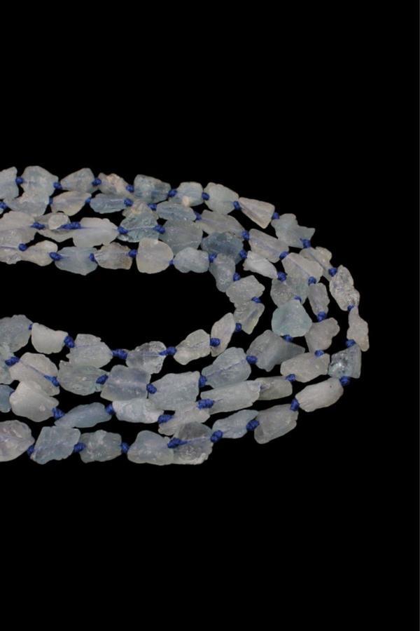 Şekilsiz Ham Akuamarin Taşı Dizi - Image 1