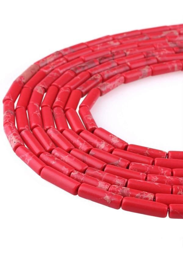 4X13 MM Kırmızı Varisit Taşı Dizi- DZ4231 D-K - Image 1