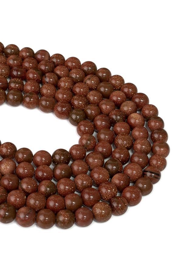 8 MM Kahve Yıldız Taşı Dizi - Image 1