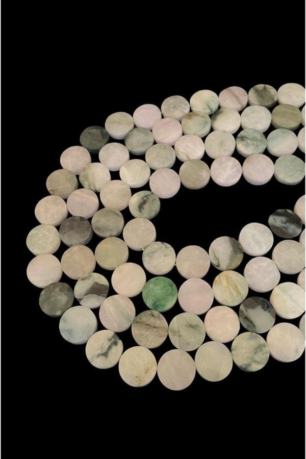 15x15 MM Myanmar Yeşim Taşı Dizi - Image 1