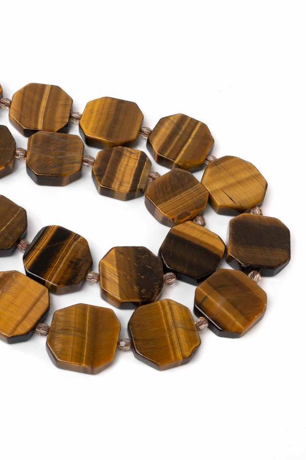 18X6 MM Kaplan Gözü Taşı Dizi - Image 1