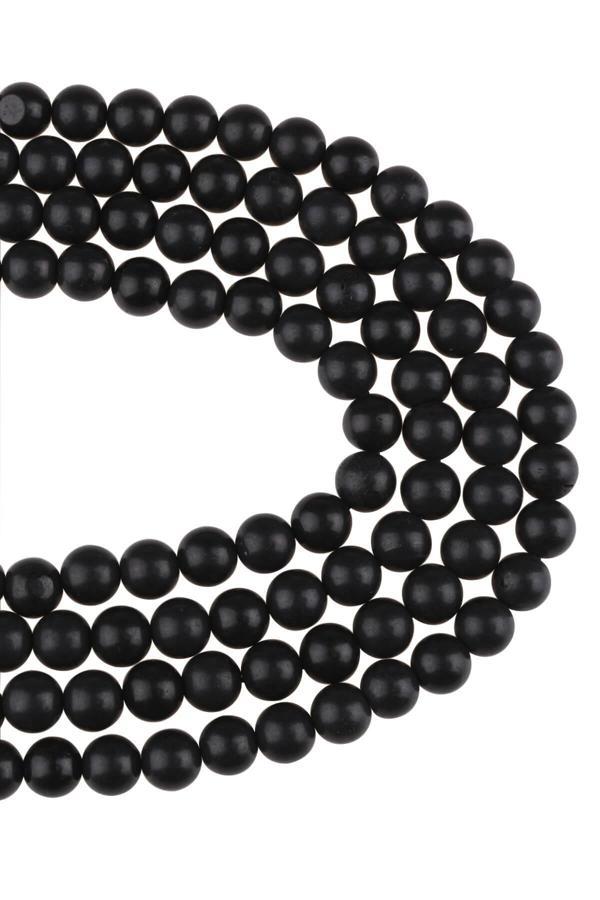 8 MM Şungit Taşı Dizi - DZ4059 - Image 1