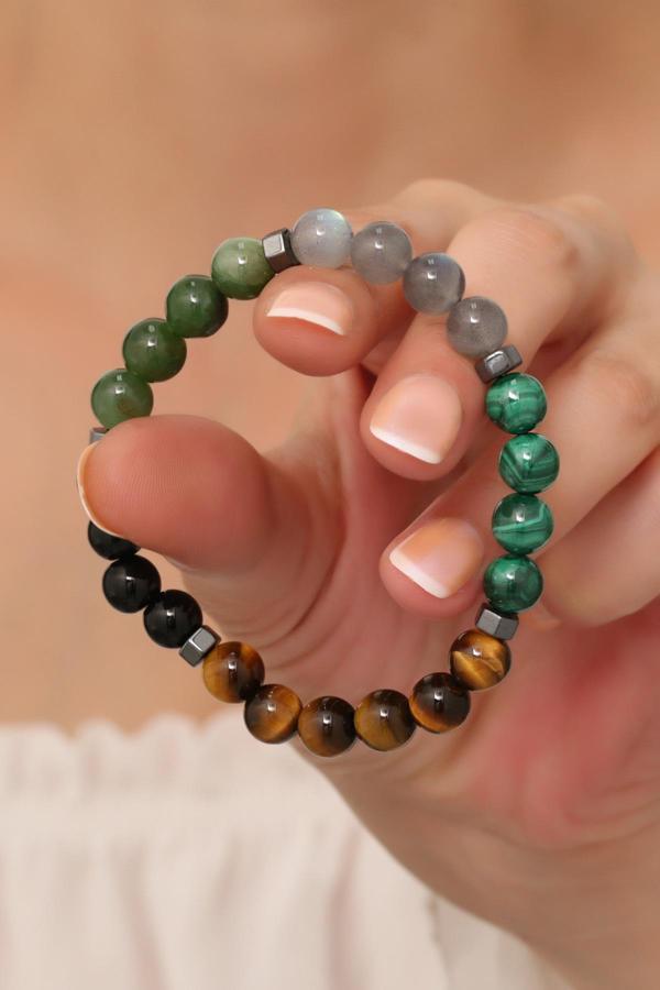 Aslan Burcu Doğaltaş Bileklik - Image 1