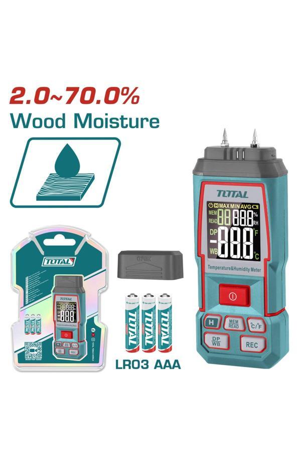 Dijital Ahşap Nem Ölçme Cihazı Yüksek Kalite TETWM031 NMS HIRDAVAT() - Image 1