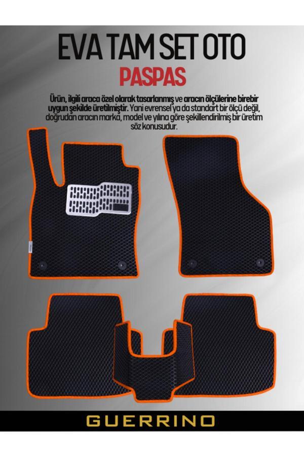 Guerrino Volkswagen-Taigo-(2021-2025) İçin Eva İç Paspas Takımı (Metal Topukluk Dahil) - Image 1