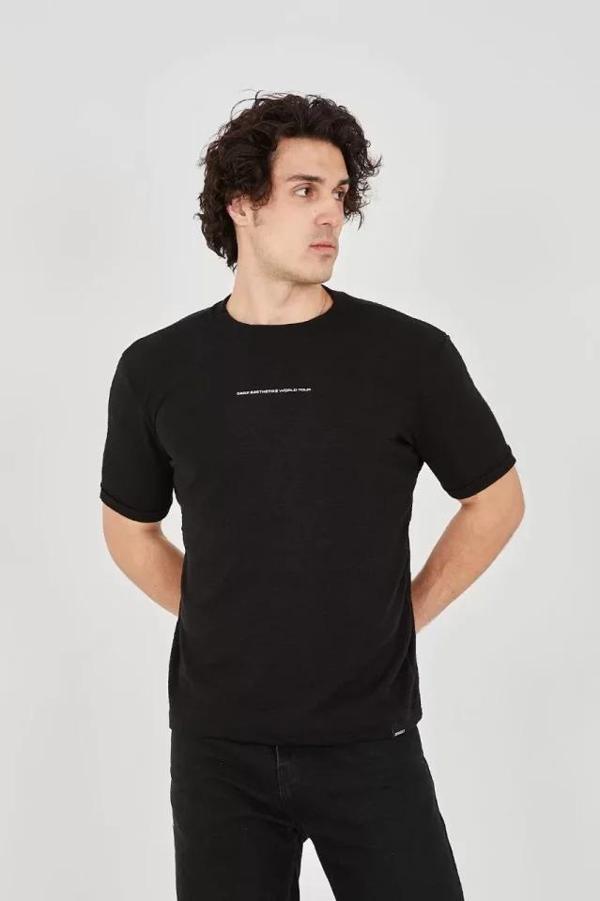MDB Unisex Jakar Kumaş lim Fit Thirt  iyah - Image 1