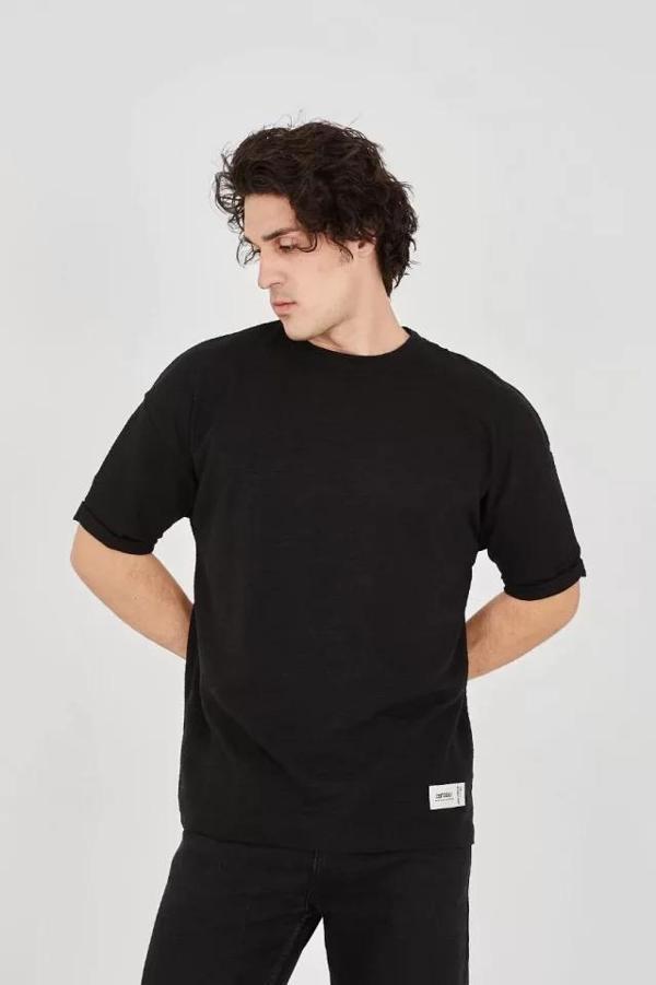 MDB Unisex Jakar Kumaş Rahat Kol Thirt  iyah - Image 1