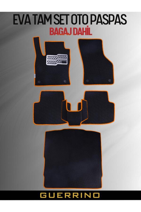Guerrino Toyota-Auris-(2006-2012) İçin Eva Ful Paspas Takımı (Metal Topukluk Dahil) - Image 1