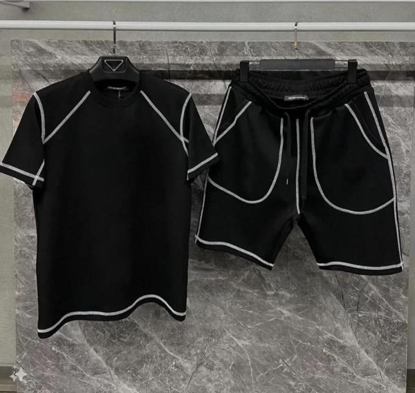MDB Unisex Karoyaka Dikişli Şortlu Takım  iyah - Image 1