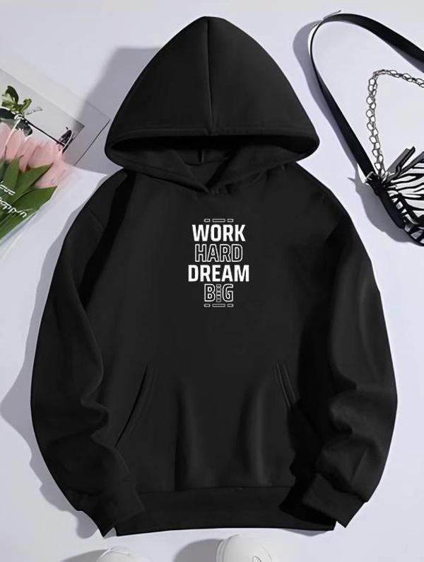 MDB Kışlık Üç İplik Kapşonlu weathirt  iyah - Image 1