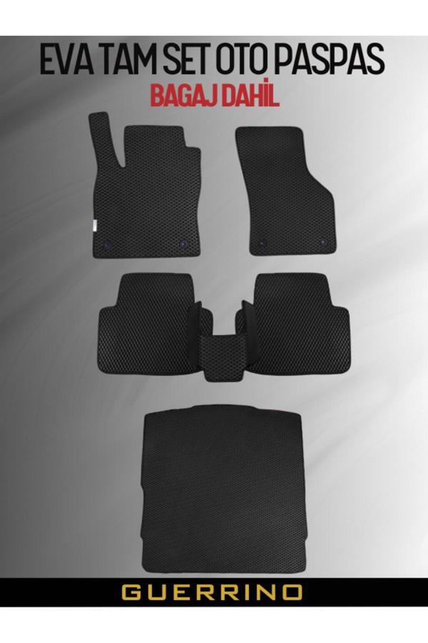 Guerrino Audi-A4-Sedan-(2008-2015) İçin Eva Ful Paspas Takımı (Metal Topukluk Hariç) - Image 1