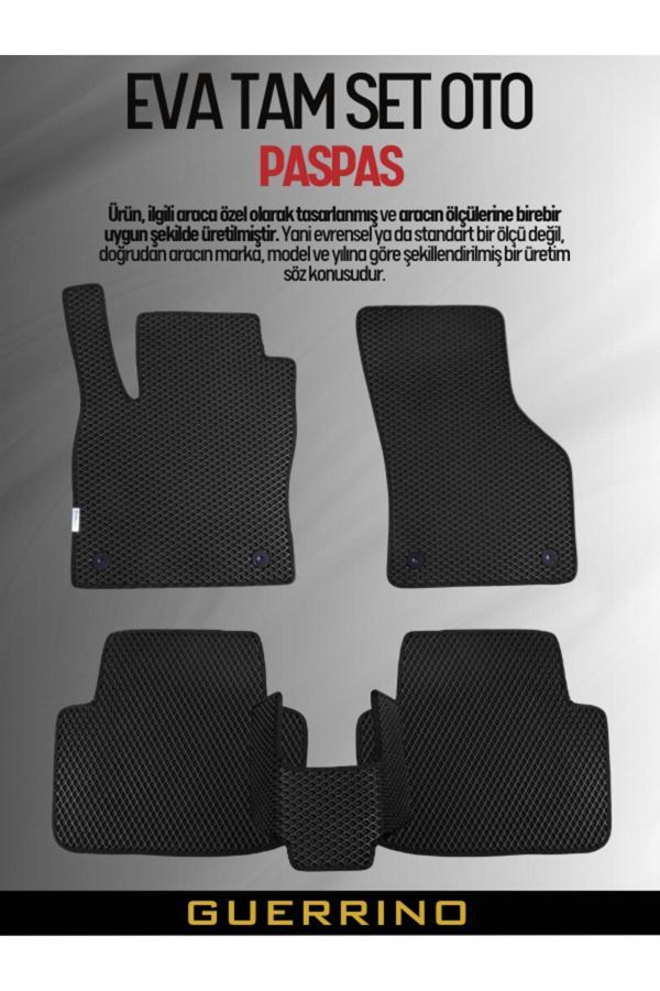 Guerrino Mercedes-Benz-A Serisi-W176-(2012-2018) İçin Eva İç Paspas Takımı (Metal Topukluk Hariç) - Image 1