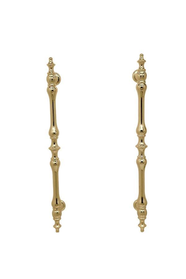 Şehzade Altın Mobilya Dolap Mutfak Çekmece Kulpu 128 Mm ( 12.8 Cm ) 5 Adet - Image 1