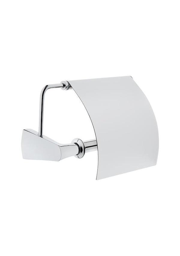 VitrA Base 800 Kapaklı Tuvalet Kağıtlığı Krom A44086 - Image 1