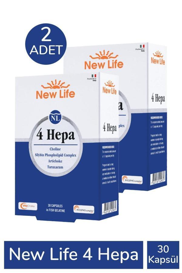 New Life 4 Hepa 30 Yumuşak Kapsül 2 Adet - Image 1