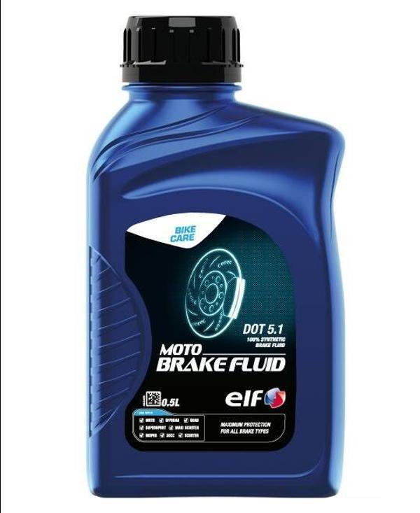 ELF MOTO BRAKE FLUID DOT 5.1 500ML - Image 1