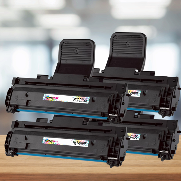 Samsung MLT-D119S / ML-1610 4'lü Avantaj Paket Muadil Toner /ML-2010 / SCX-4521F - Image 1