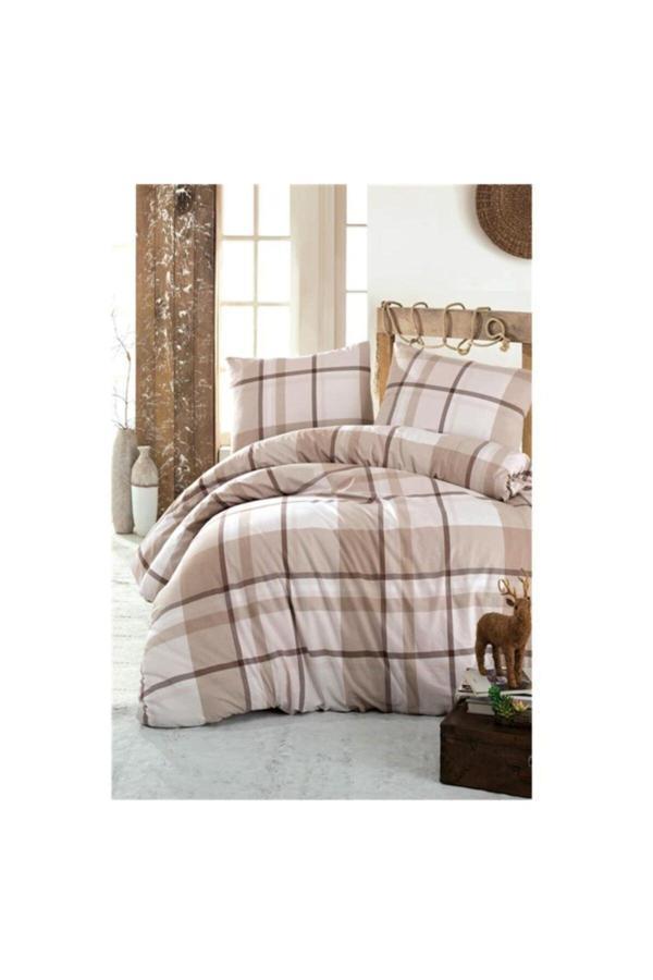 Nevresim Takımı Çift Kişilik Sava Kahve - Image 1