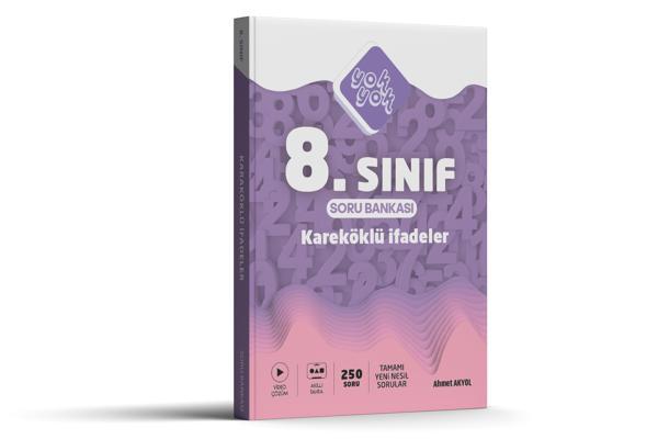 8. SINIF MATEMATİK SORU BANKASI - LGS HAZIRLIK MATEMATİK KAREKÖKLÜ İFADELER SORU BANKASI - Yok Yok Yayınları - Image 1