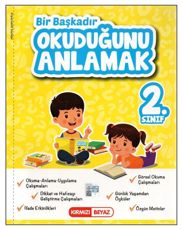 Kırmızı Beyaz 2. Sınıf Bir Başkadır Okuduğunu Anlamak - Kırmızı Beyaz Yayınları - Image 1