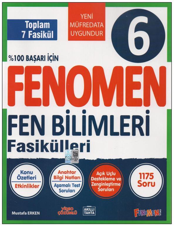 Fenomen 6.Sınıf Fen Fasikül - Fenomen Yayıncılık - Image 1