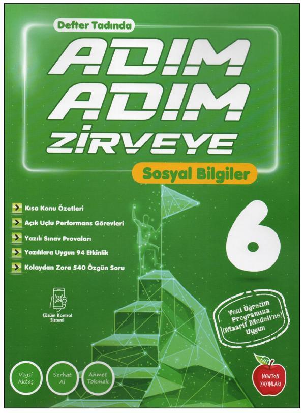 Newton Yayınları 6. Sınıf Adım Adım Zirveye Sosyal Bilgiler  - Fenomen Yayıncılık - Image 1