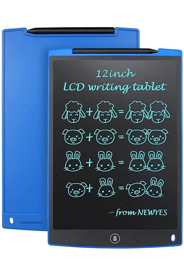 12 Inc Writing Lcd Grafik Dijital Kalemli Çizim Tableti Yazı Tahta Not Yazma Eğitim Tableti - Image 1