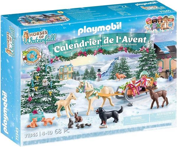 Playmobil Advent Takvimi, Atlar - Noel Kızak Yolculuğu - 71345 - Image 1