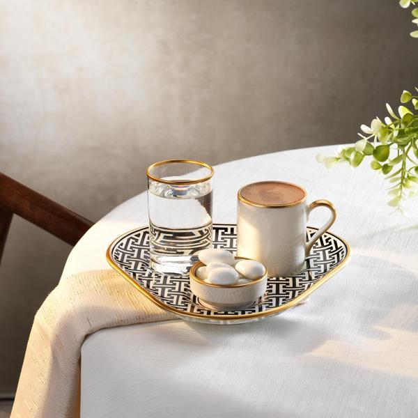 Schafer Tommy 2 Kişilik Kahve Sunum Seti-Siyah - Image 1