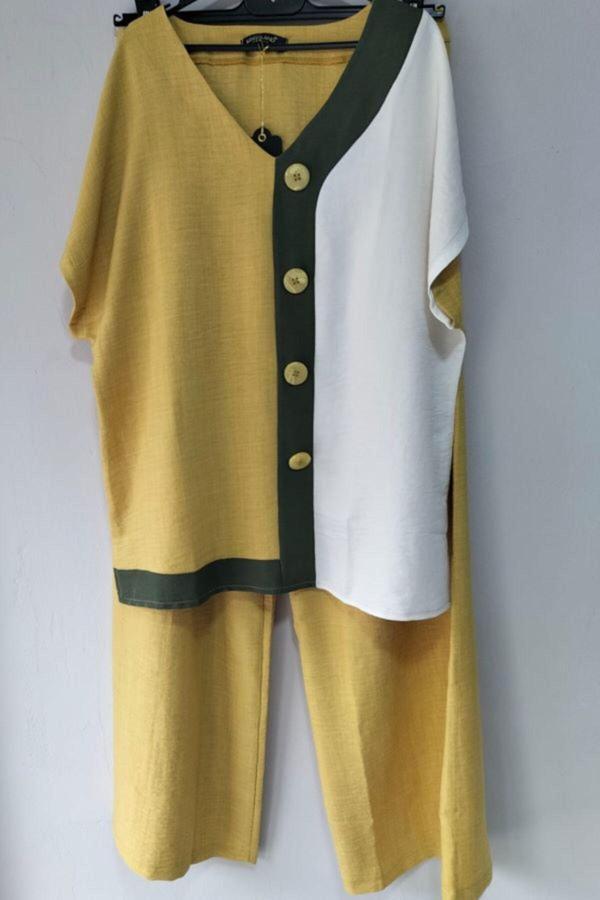 Akkanat Butik Kadın İkili Takım Bluz & Pantolon - Image 1