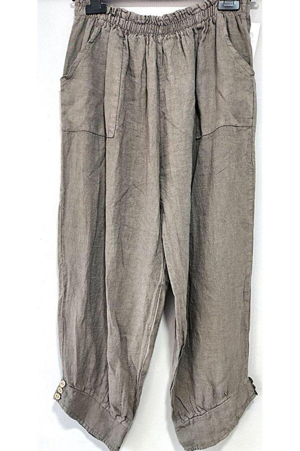 Akkanat Butik Kadın Salaş Cepli Pantolon - Image 1