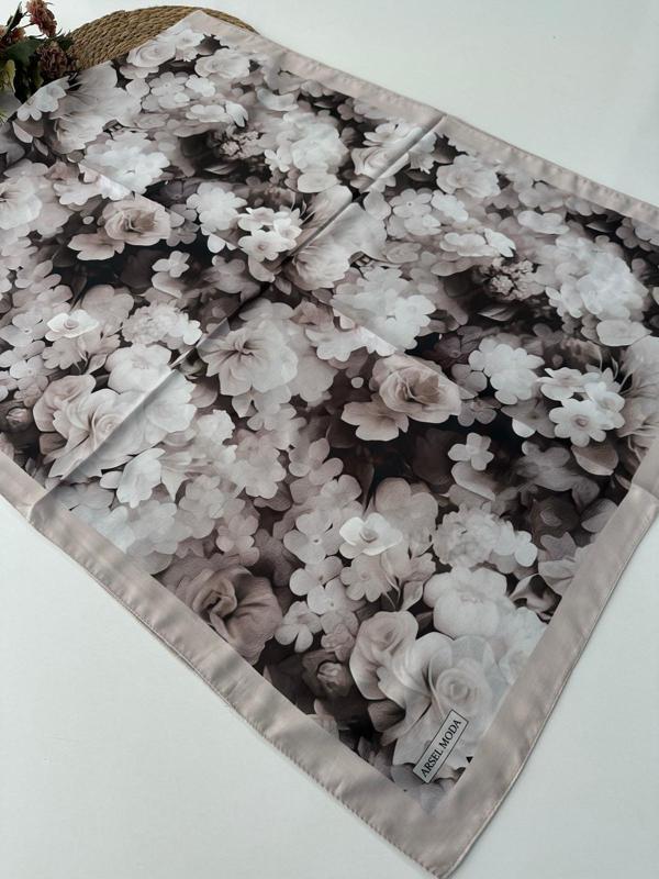 ARSEL MODA Soft Pamuklu Şal Çiçek Desen LBD2204 - Image 1
