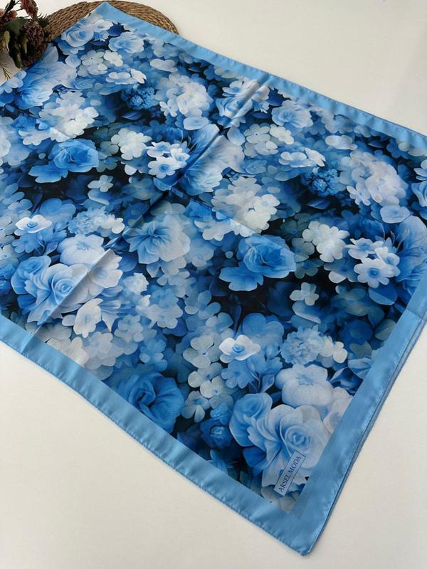 ARSEL MODA Soft Pamuklu Şal Çiçek Desen LBD2213 - Image 1