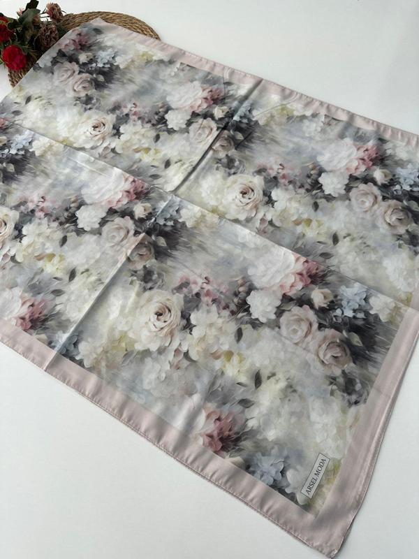 ARSEL MODA Soft Pamuklu Şal Çiçek Desen LBD2311 - Image 1